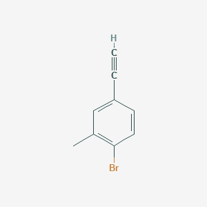 1-Bromo-4-ethynyl-2-methylbenzene