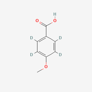 molecular formula C8H8O3 B1381467 p-Anisic acid-d4 