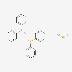 molecular formula C26H24Cl2P2Pt B13814685 PtCl2(dppe) 