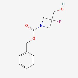 Benzyl 3-fluoro-3-(hydroxymethyl)azetidine-1-carboxylate