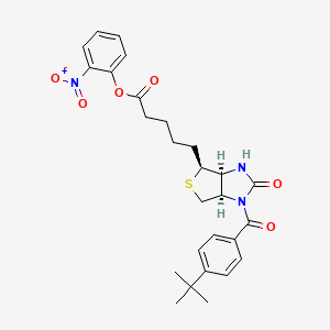N1-(4-(T-Butyl)benzoyl)-D-(+)biotin 2-nitrophenyl ester