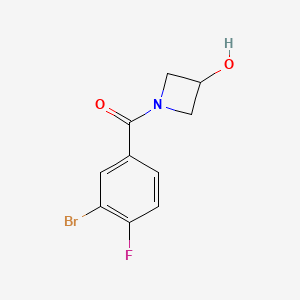 1-(3-Bromo-4-fluorobenzoyl)azetidin-3-ol