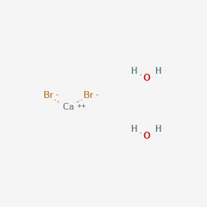 molecular formula Br2CaH4O2 B13814790 Calcium bromide 2-hydrate 