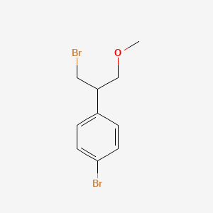 1-Bromo-4-(1-bromo-3-methoxypropan-2-yl)benzene