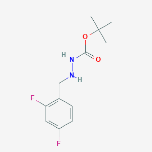 tert-Butyl 2-(2,4-difluorobenzyl)hydrazinecarboxylate