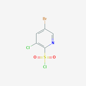 5-Bromo-3-chloropyridine-2-sulfonyl chloride