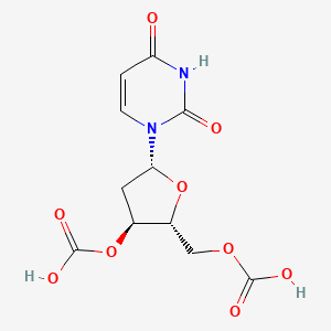 molecular formula C11H12N2O9 B13815024 Diacetyl deoxyuridine 