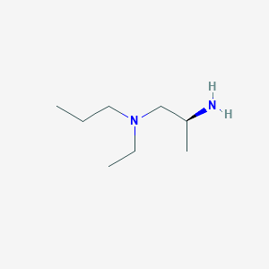 molecular formula C8H20N2 B1381508 [(2S)-2-aminopropyl](ethyl)propylamine CAS No. 1567893-38-2