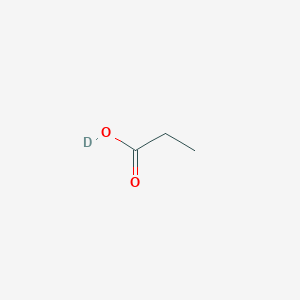 molecular formula C3H6O2 B13815208 Propionic acid-OD 
