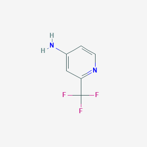 molecular formula C6H5F3N2 B138153 4-氨基-2-(三氟甲基)吡啶 CAS No. 147149-98-2