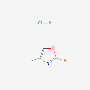 2-Bromo-4-methyl-1,3-oxazole hydrochloride