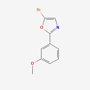 5-Bromo-2-(3-methoxyphenyl)-1,3-oxazole