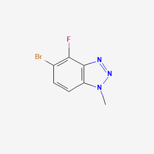 5-bromo-4-fluoro-1-methyl-1H-benzo[d][1,2,3]triazole