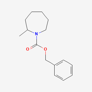 molecular formula C15H21NO2 B1381548 Benzyl 2-methylazepane-1-carboxylate CAS No. 1857523-19-3