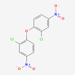 molecular formula C12H6Cl2N2O5 B13815489 Bis(2-chloro-4-nitrophenyl) ether CAS No. 13867-27-1