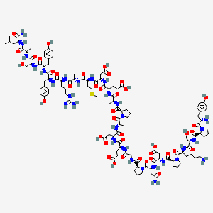molecular formula C116H170N30O40S B13815492 Neuropeptide y(1-24)amide(human,rat) 