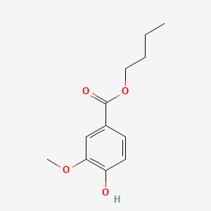 molecular formula C12H16O4 B13815515 Butyl vanillate CAS No. 5348-74-3