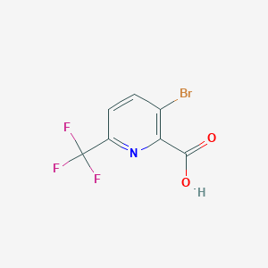3-Bromo-6-(trifluoromethyl)-2-pyridinecarboxylic acid