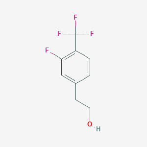 Benzeneethanol, 3-fluoro-4-(trifluoromethyl)-