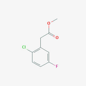 Benzeneacetic acid, 2-chloro-5-fluoro-, methyl ester