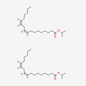 molecular formula C42H76O4 B13815692 propan-2-yl (9Z,12Z)-octadeca-9,12-dienoate 
