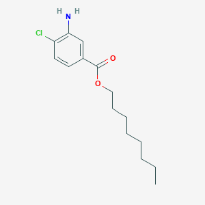 molecular formula C15H22ClNO2 B13815723 Octyl 3-amino-4-chlorobenzoate 