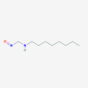 molecular formula C9H20N2O B13815754 Nitrosomethyloctylamine 