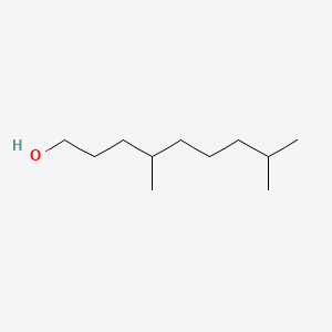 molecular formula C11H24O B13815793 4,8-Dimethyl-1-nonanol CAS No. 33933-80-1