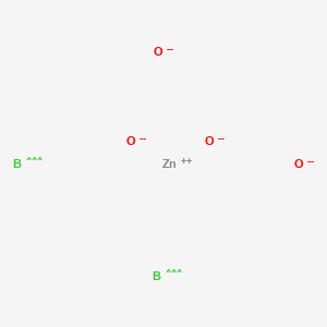 molecular formula B2O4Zn-6 B13815865 Boric acid(hbo2),zincsalt(2:1) 