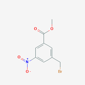 Benzoic acid, 3-(bromomethyl)-5-nitro-, methyl ester
