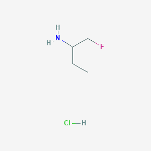 1-Fluorobutan-2-amine hydrochloride
