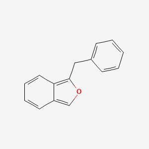 molecular formula C15H12O B13815941 1-Benzylisobenzofuran CAS No. 61200-14-4