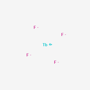 molecular formula F4Tb B13816043 Terbium tetrafluoride CAS No. 36781-15-4