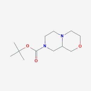 Hexahydro-pyrazino[2,1-c][1,4]oxazine-8-carboxylic acid tert-butyl ester