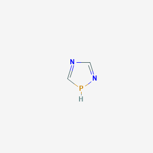 molecular formula C2H3N2P B13816123 2H-1,4,2-Diazaphosphole CAS No. 288-91-5