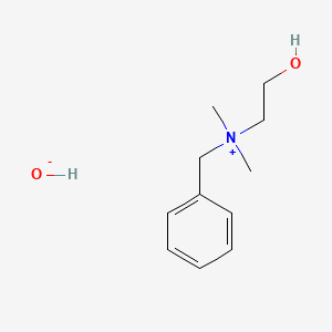 molecular formula C11H19NO2 B13816151 Benzyl(2-hydroxyethyl)dimethylammonium hydroxide CAS No. 33667-47-9