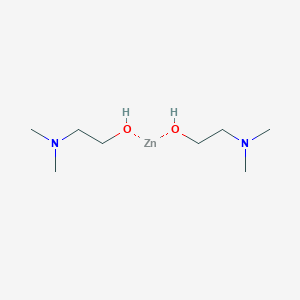 molecular formula C8H22N2O2Zn B13816272 Bis(2-(dimethylamino)ethoxy)ZINC 