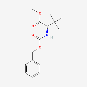 molecular formula C15H21NO4 B13816354 methyl (2R)-3,3-dimethyl-2-(phenylmethoxycarbonylamino)butanoate 