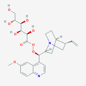 molecular formula C26H34N2O9 B13816385 Hydroxyquinidine gluconate 