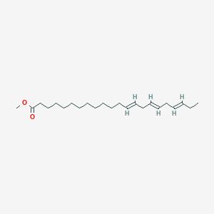 molecular formula C23H40O2 B13816398 methyl (13E,16E,19E)-docosa-13,16,19-trienoate 