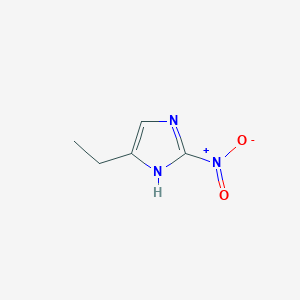 molecular formula C5H7N3O2 B13816422 5-Ethyl-2-nitro-1h-imidazole CAS No. 21472-25-3