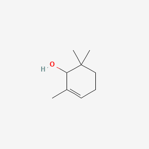 molecular formula C9H16O B13816431 2,6,6-Trimethyl-2-cyclohexen-1-ol CAS No. 54345-59-4