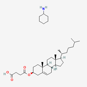molecular formula C37H63NO4 B13816440 Cholesteryl hemisuccinate*monocyclohexylamine 