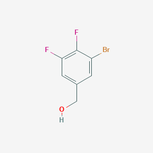 molecular formula C7H5BrF2O B1381648 3-Bromo-4,5-difluorobenzyl alcohol CAS No. 1143502-71-9