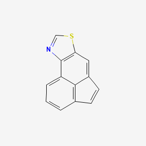 molecular formula C13H7NS B13816480 Acenaphtho[5,4-d][1,3]thiazole CAS No. 200-98-6