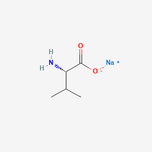 molecular formula C5H10NNaO2 B13816589 Valine sodium salt CAS No. 34241-42-4