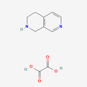 molecular formula C10H12N2O4 B13816590 Oxalic acid;1,2,3,4-tetrahydro-2,7-naphthyridine 