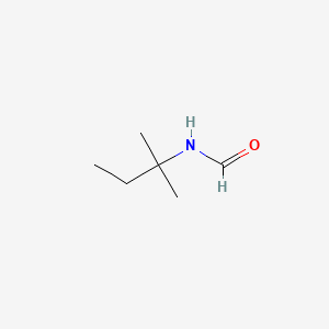 molecular formula C6H13NO B13816616 Formamide, N-(1,1-dimethylpropyl)- CAS No. 23602-10-0