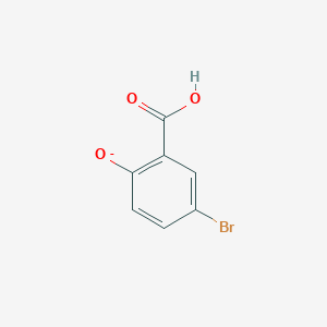 molecular formula C7H4BrO3- B13816698 5-Bromo-2-hydroxybenzoate 