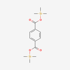 molecular formula C14H22O4Si2 B13816835 Terephthalic acid, bis(trimethylsilyl) ester CAS No. 4147-84-6